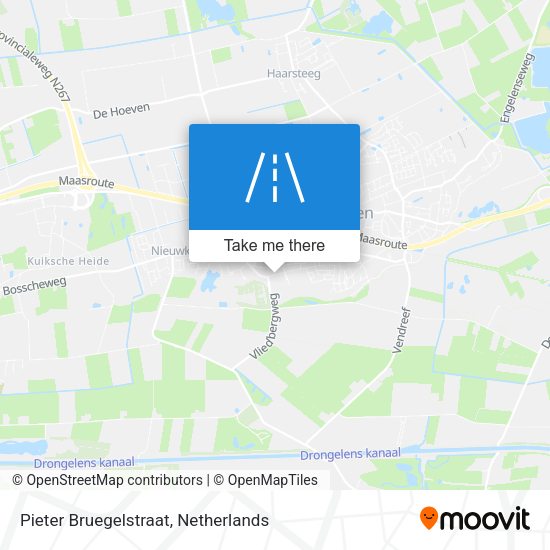Pieter Bruegelstraat map