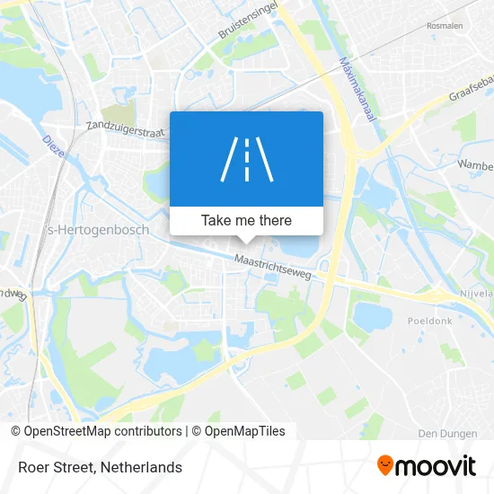 Roerstraat map