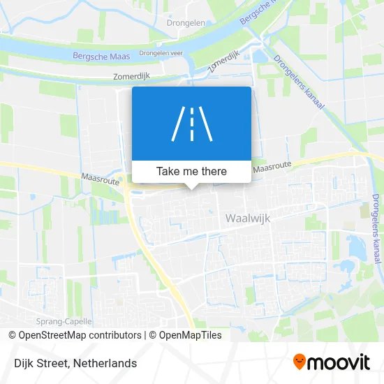 Dijkstraat map