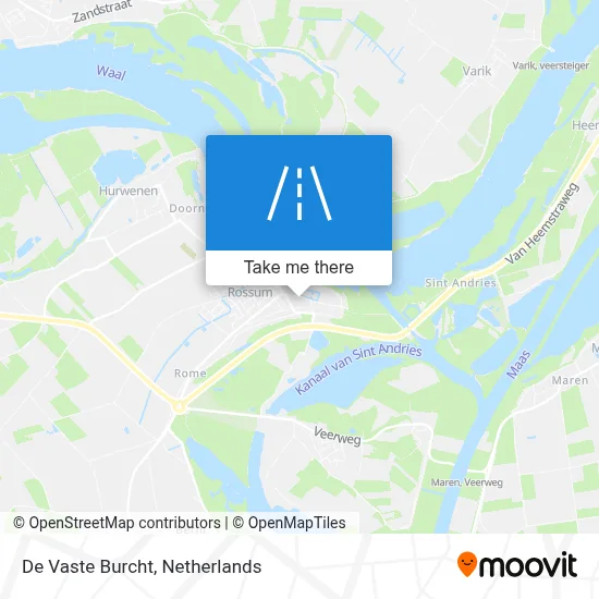 De Vaste Burcht map