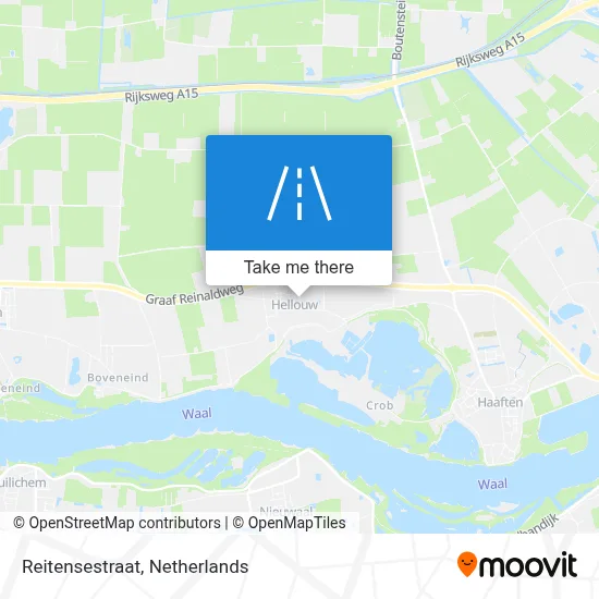 Reitensestraat map