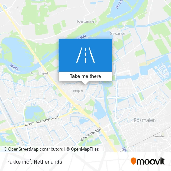 Pakkenhof map