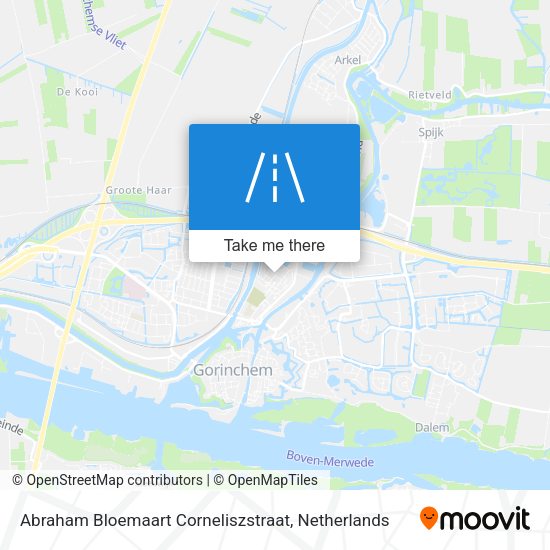 Abraham Bloemaart Corneliszstraat map