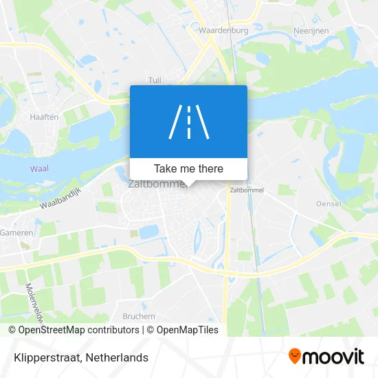 Klipperstraat map