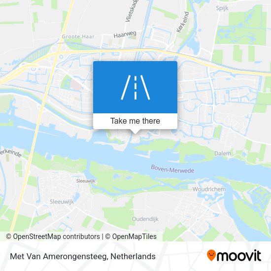 Met Van Amerongensteeg map