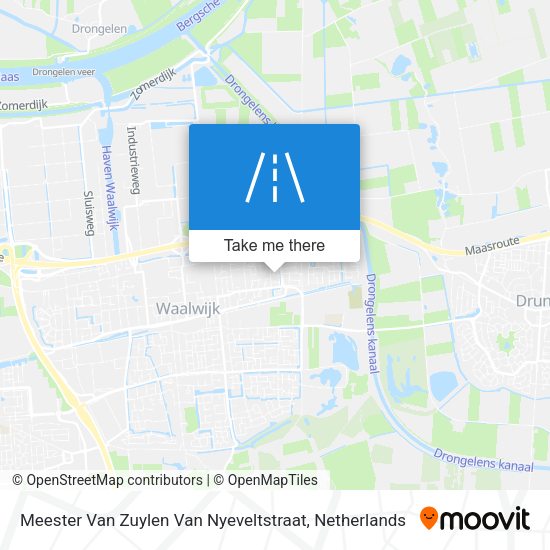 Meester Van Zuylen Van Nyeveltstraat map