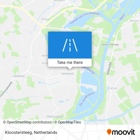 Kloostersteeg map