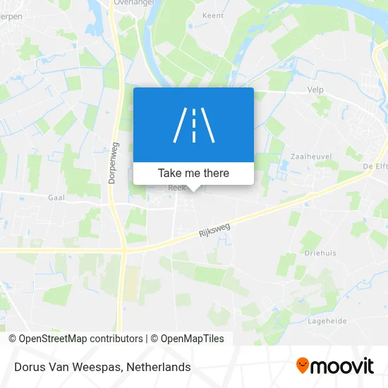 Dorus Van Weespas map