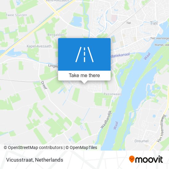 Vicusstraat map