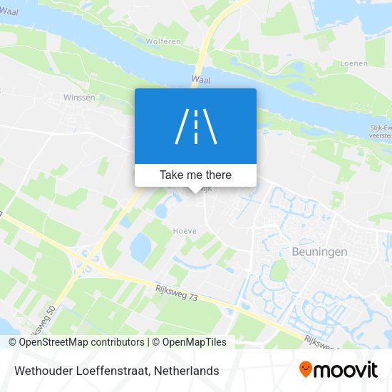Wethouder Loeffenstraat map