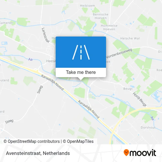 Avensteinstraat map