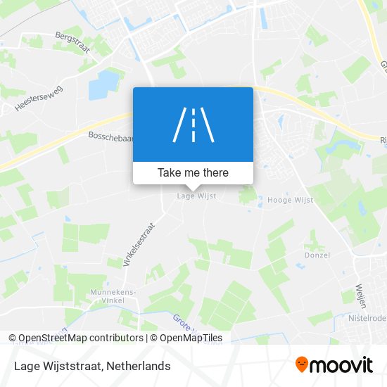 Lage Wijststraat map