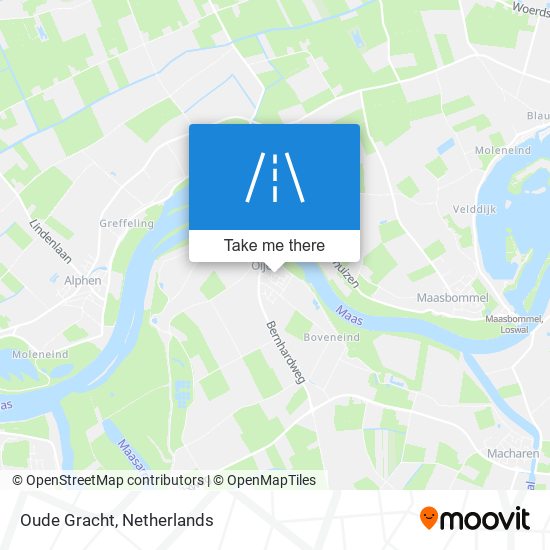 Oude Gracht map