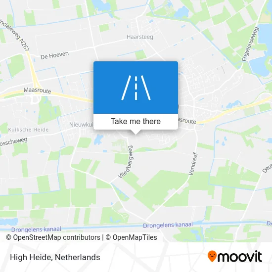 De Hoge Heide map