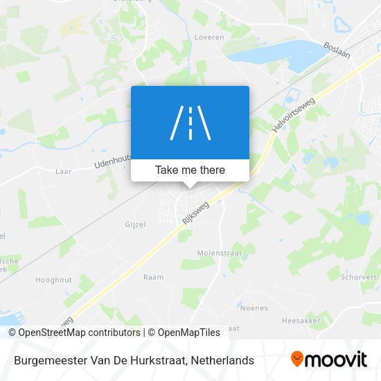 Burgemeester Van De Hurkstraat map