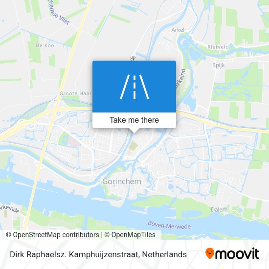 Dirk Raphaelsz. Kamphuijzenstraat map