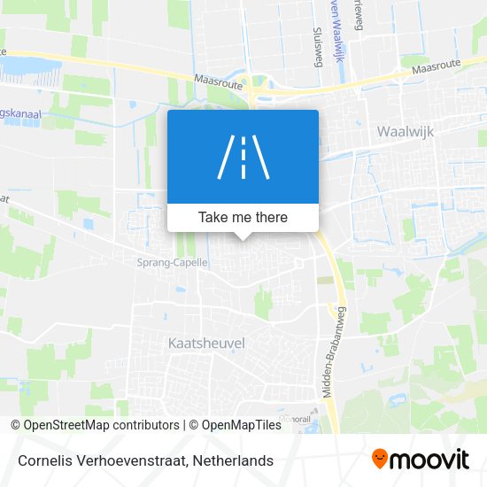 Cornelis Verhoevenstraat map