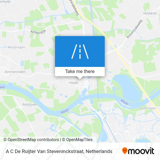 A C De Ruijter Van Steveninckstraat map