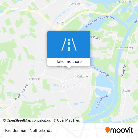 Kruidenlaan map