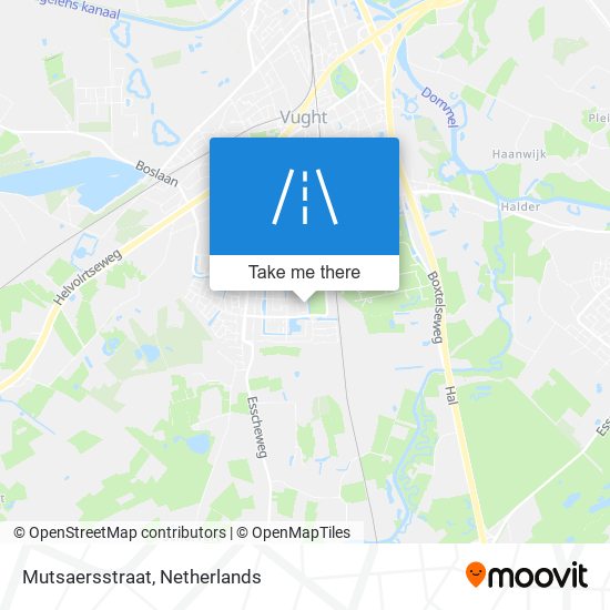 Mutsaersstraat map