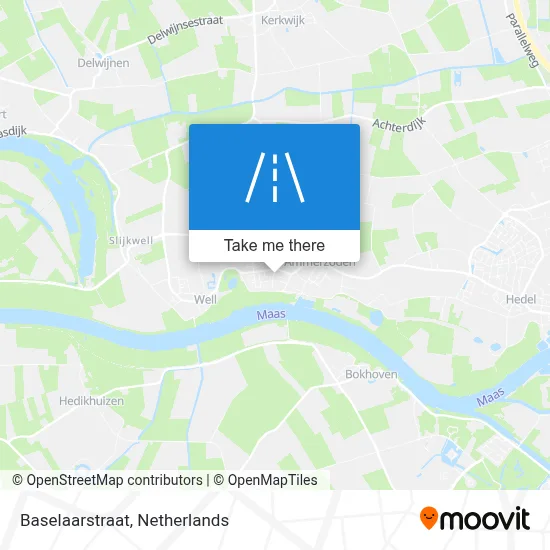 Baselaarstraat map