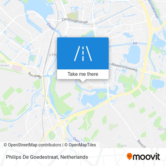 Philips De Goedestraat map