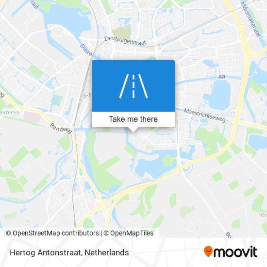 Hertog Antonstraat Karte