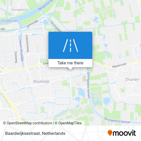 Baardwijksestraat map