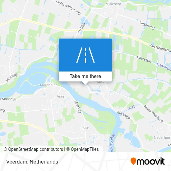 Veerdam map