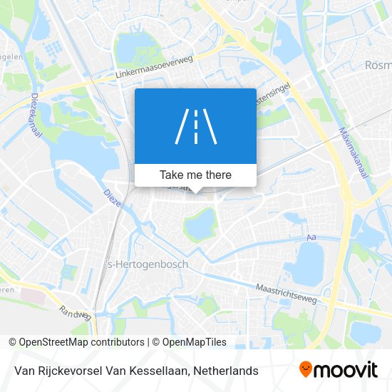 Van Rijckevorsel Van Kessellaan map