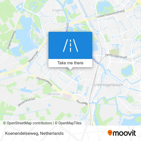 Koenendelseweg map
