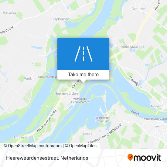 Heerewaardensestraat map