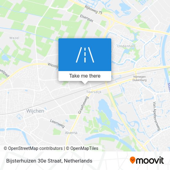 Bijsterhuizen 30e Straat map