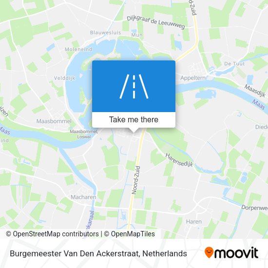 Burgemeester Van Den Ackerstraat map