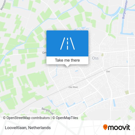 Looveltlaan map