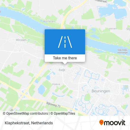 Klaphekstraat map