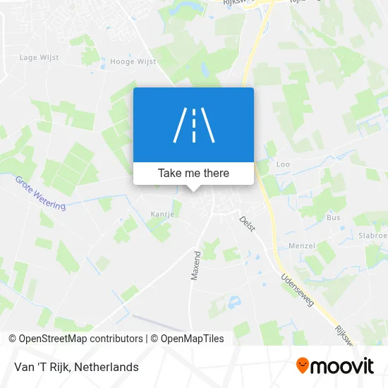 Van 'T Rijk map