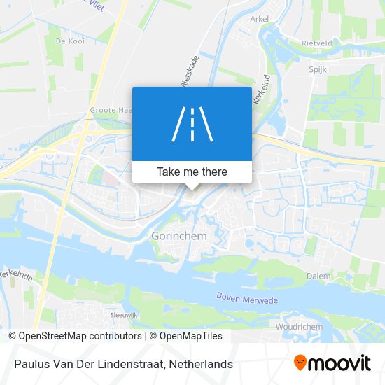 Paulus Van Der Lindenstraat map