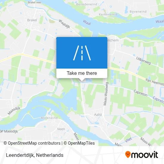 Leendertdijk map