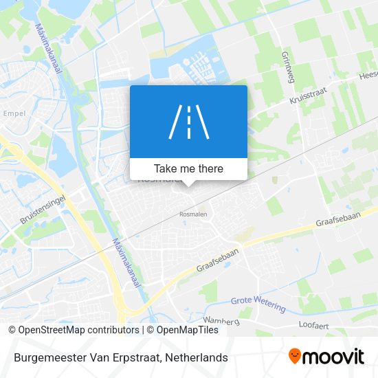 Burgemeester Van Erpstraat map