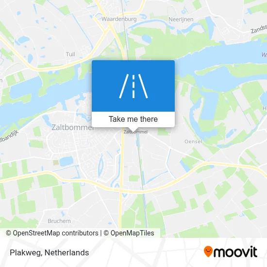 Plakweg map