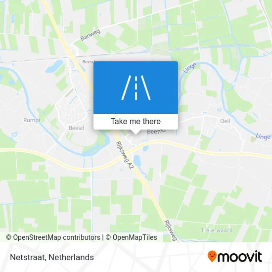 Netstraat map