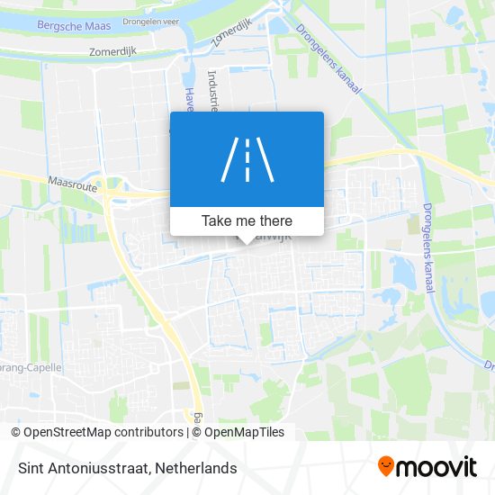 Sint Antoniusstraat map