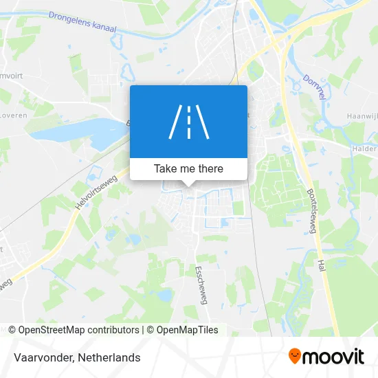 Vaarvonder map