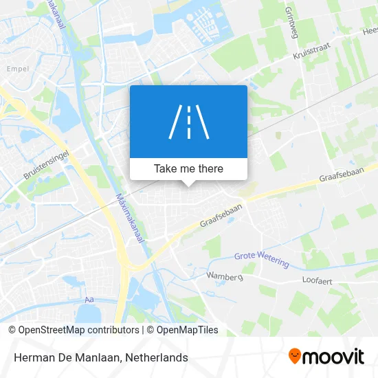 Herman De Manlaan map