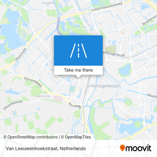 Van Leeuwenhoekstraat map