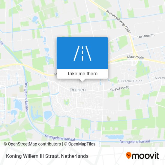 Koning Willem III Straat map