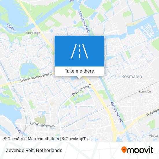 Zevende Reit map