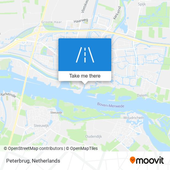 Peterbrug map