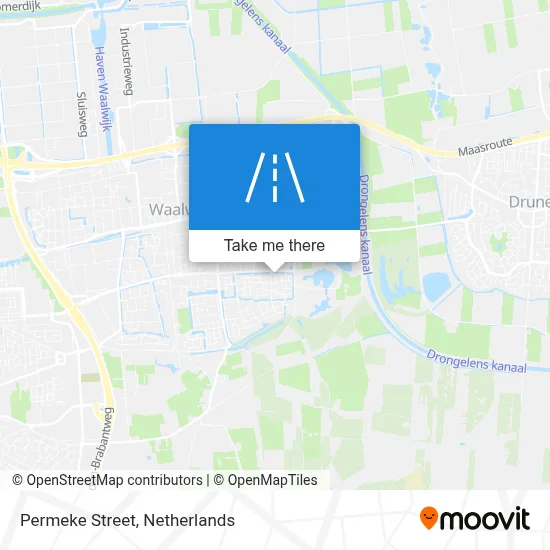 Permekestraat map